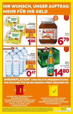 Titelbild des Prospekts von BILLA Kärnten / Osttirol