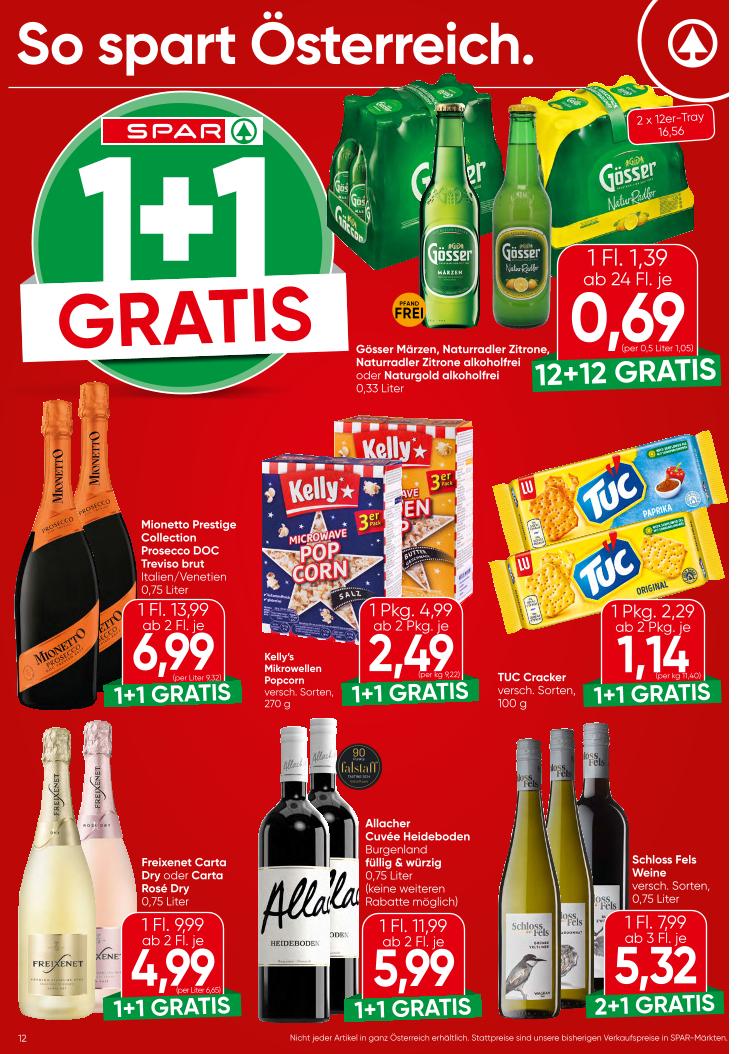 Prospekt von SPAR