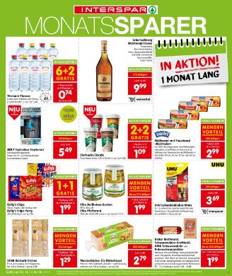 Titelbild des Prospekts von INTERSPAR Wien