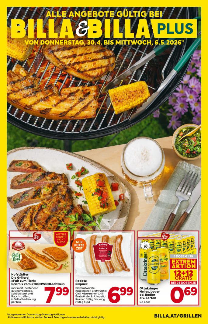 Prospekt von BILLA