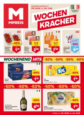 Titelbild des Prospekts von MPREIS OÖ