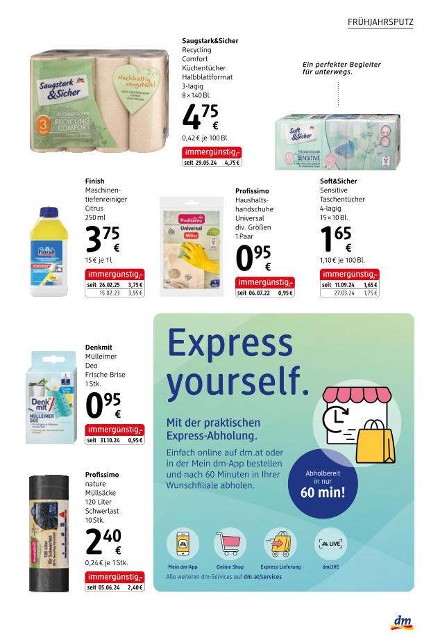 Prospekt von dm drogerie markt