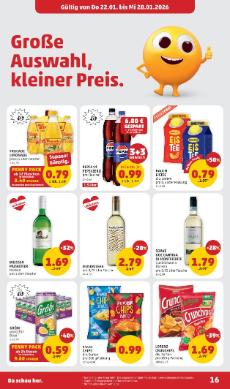 Titelbild des Prospekts von Penny