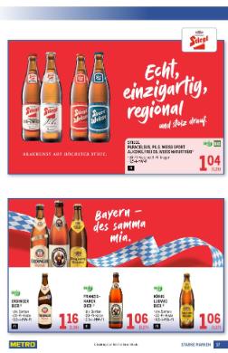 Titelbild des Prospekts von METRO STARKE MARKEN