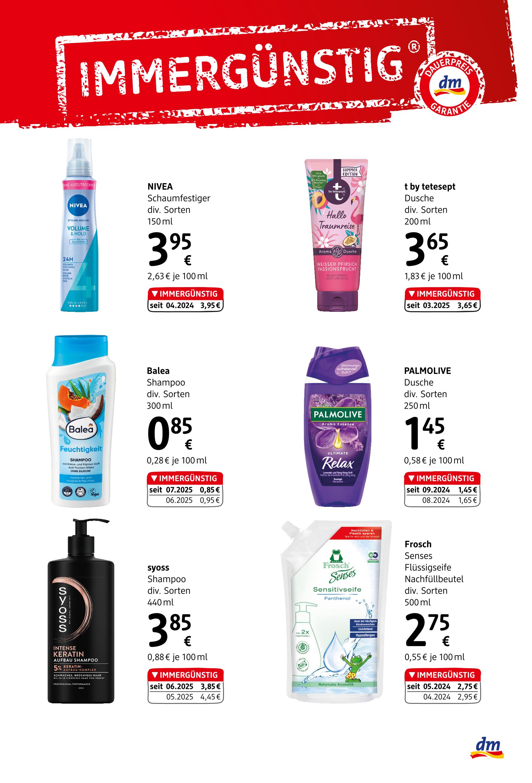 Prospekt von dm drogerie markt