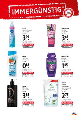 Titelbild des Prospekts von dm drogerie markt Journal Express