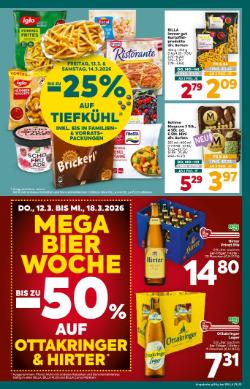 Titelbild des Prospekts von BILLA PLUS Wien