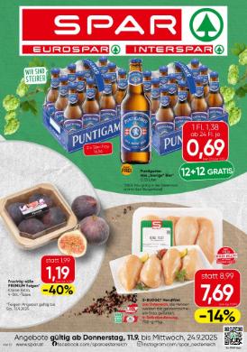 Titelbild des Prospekts von SPAR STMK