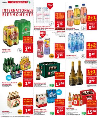 Titelbild des Prospekts von INTERSPAR WIEN