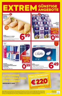 Titelbild des Prospekts von BILLA Wien