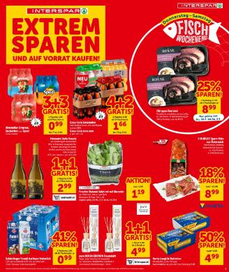 Titelbild des Prospekts von INTERSPAR KTN