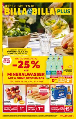 Titelbild des Prospekts von BILLA STMK