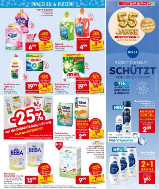 Titelbild des Prospekts von INTERSPAR OÖ
