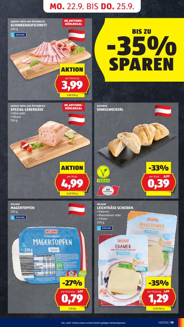 Prospekt von HOFER