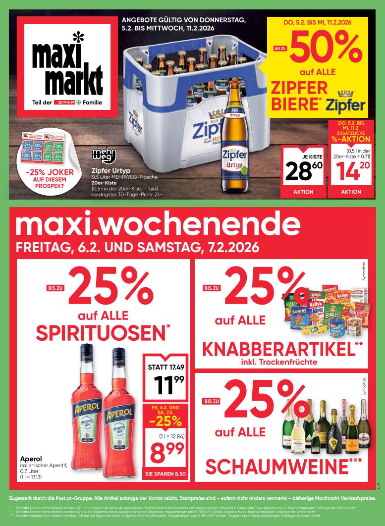 Prospekt von Maximarkt