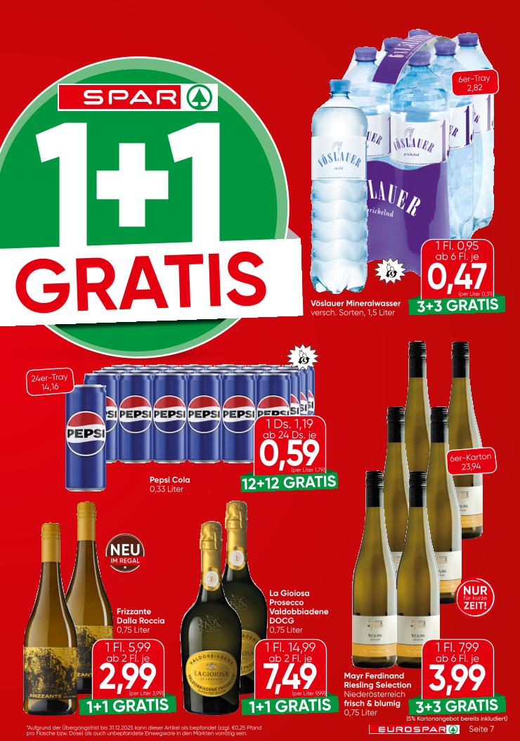 Prospekt von EUROSPAR