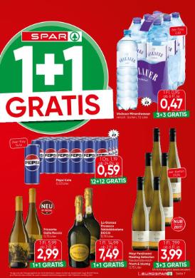 Titelbild des Prospekts von EUROSPAR W/NOE/BGLD