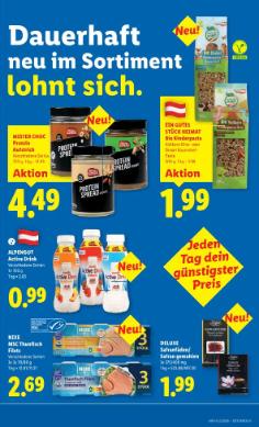 Titelbild des Prospekts von Lidl