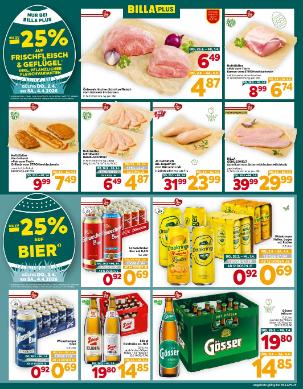 Titelbild des Prospekts von BILLA PLUS Wien