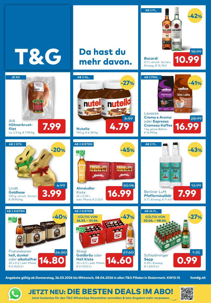 Prospekt von T&G