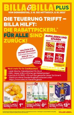 Titelbild des Prospekts von BILLA Wien