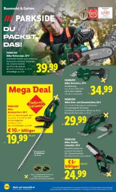 Titelbild des Prospekts von Lidl