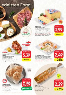 Titelbild des Prospekts von SPAR Gourmet