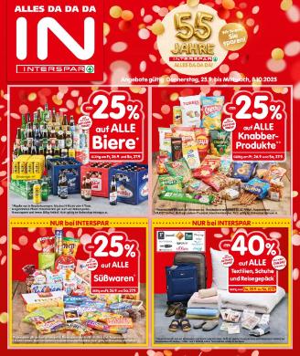 Titelbild des Prospekts von INTERSPAR Wien