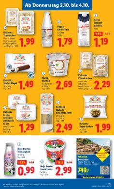 Titelbild des Prospekts von Lidl Österreich