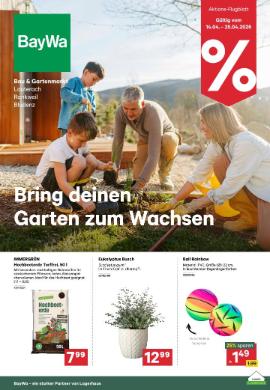 Titelbild des Prospekts von BayWa