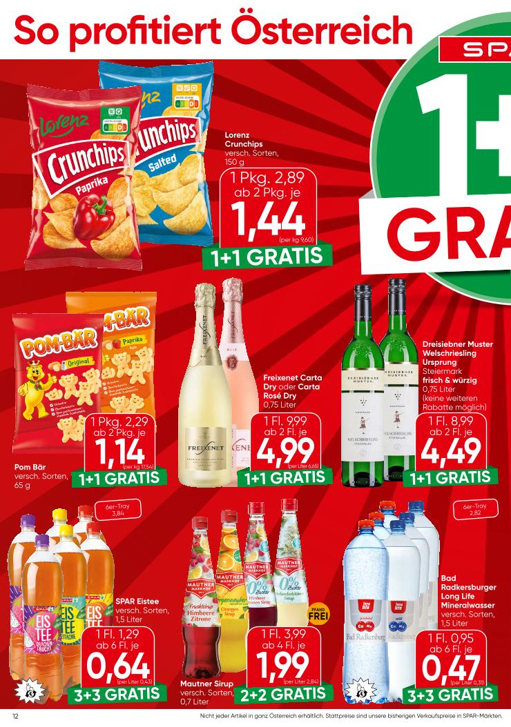 Prospekt von SPAR