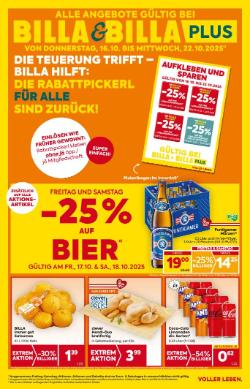 Titelbild des Prospekts von BILLA Steiermark