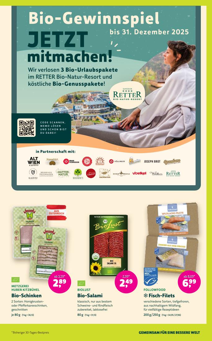 Prospekt von Denns BioMarkt