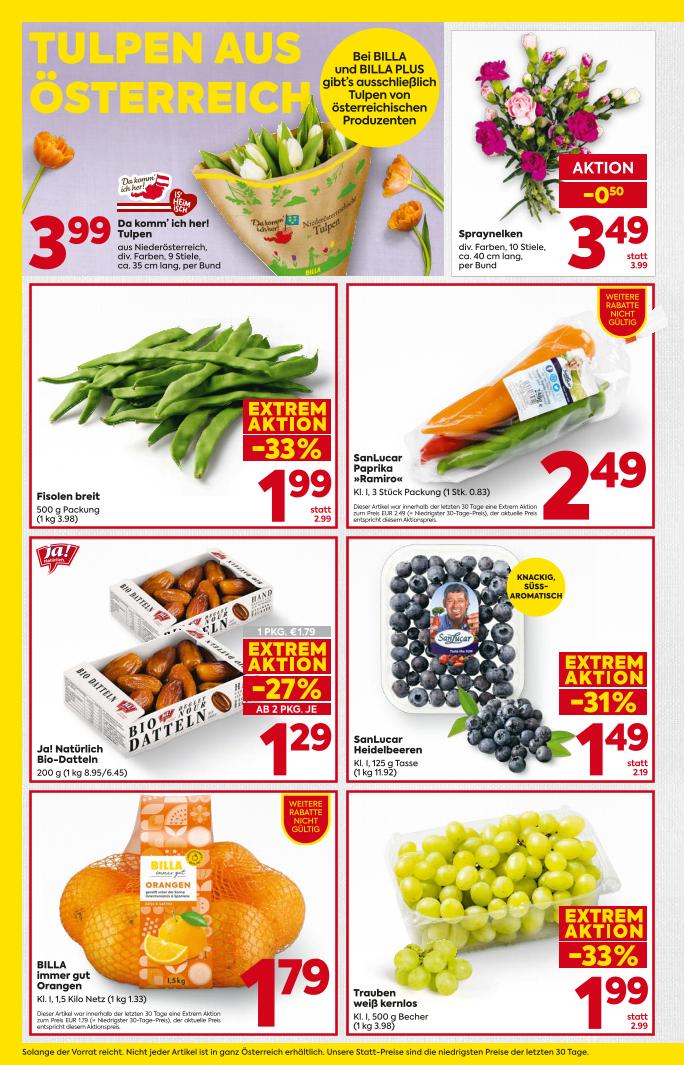 Prospekt von BILLA