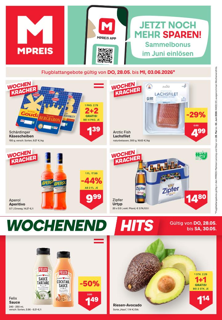 Prospekt von MPREIS