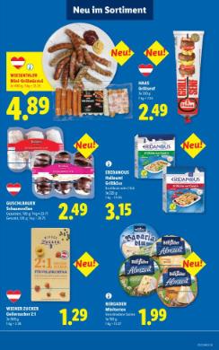Titelbild des Prospekts von Lidl