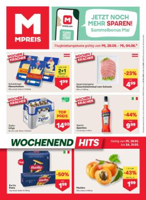 Titelbild des Prospekts von MPREIS OÖ