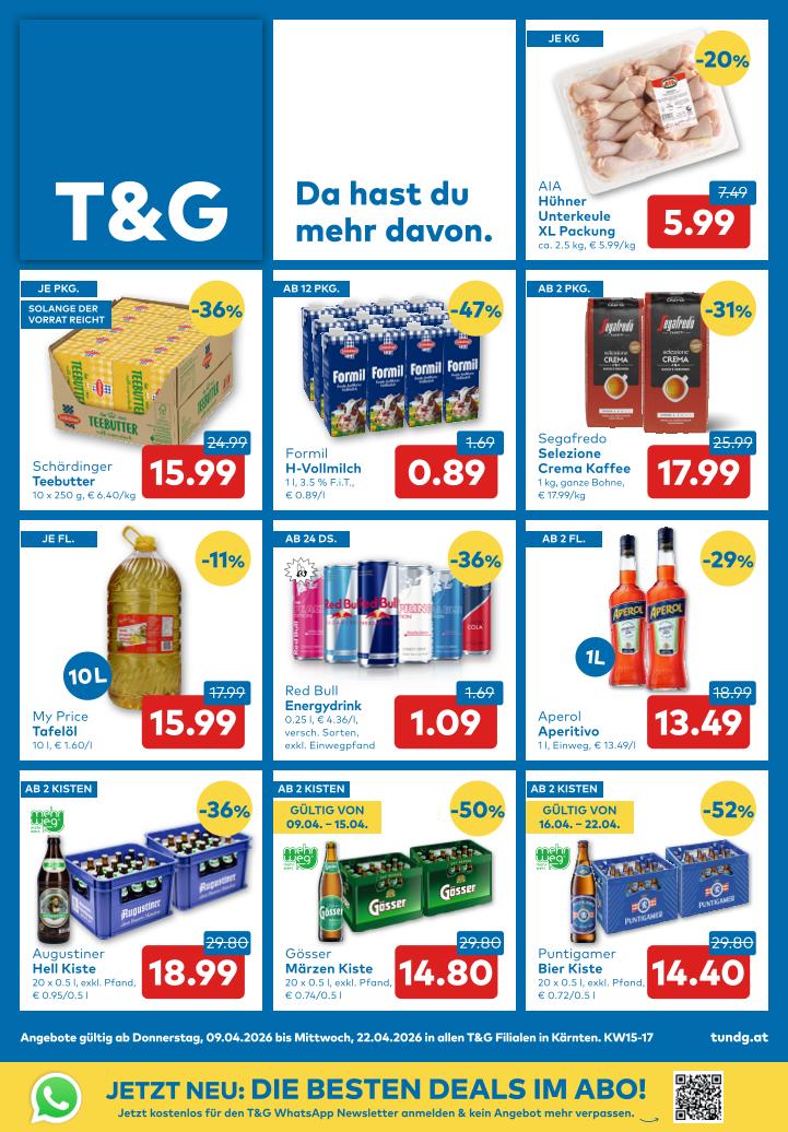 Prospekt von T&G