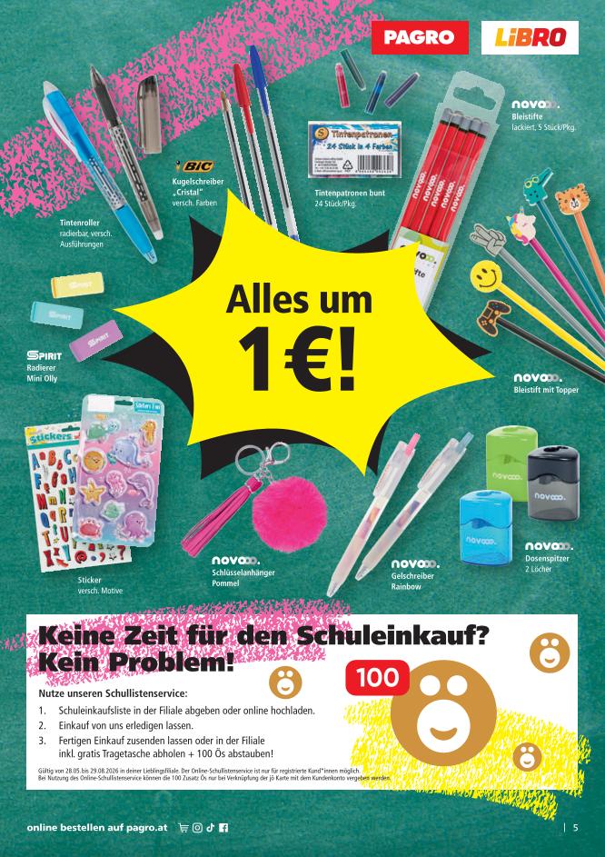 Prospekt von PAGRO & LIBRO