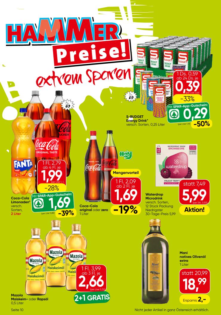 Prospekt von EUROSPAR