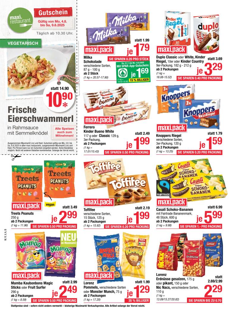 Prospekt von Maximarkt