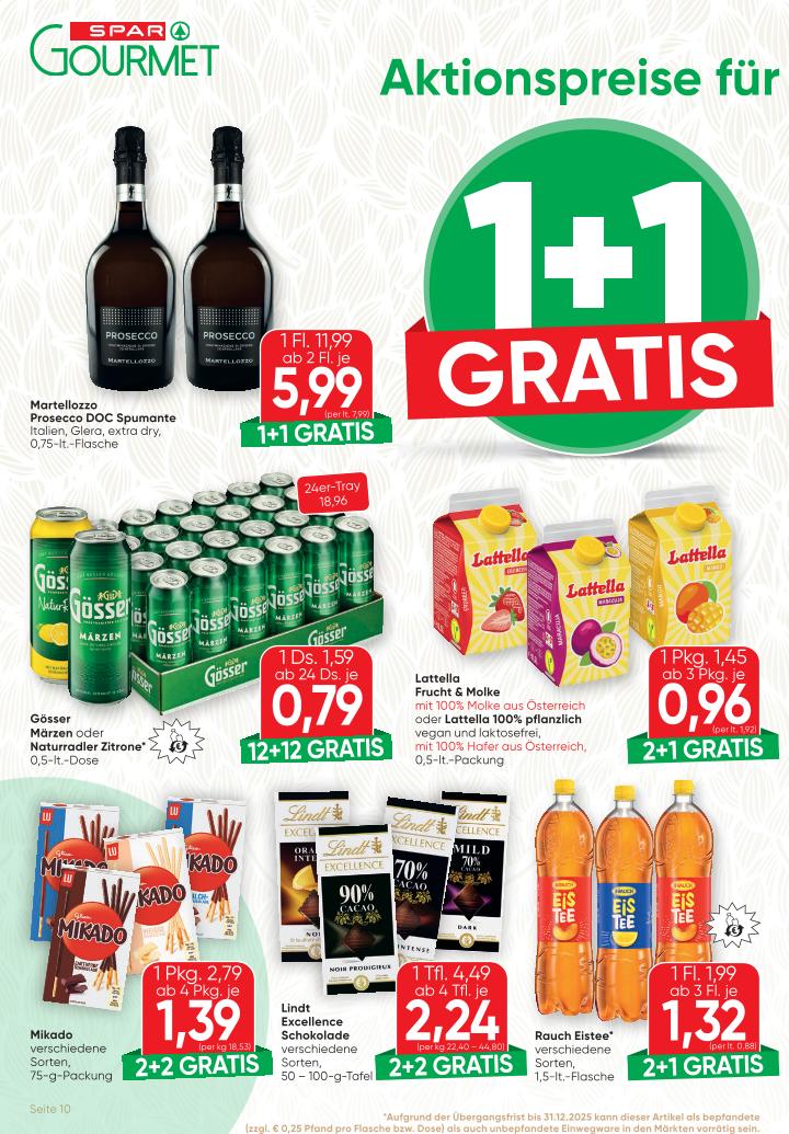 Prospekt von SPAR Gourmet