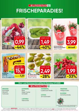 Titelbild des Prospekts von EUROSPAR VBG