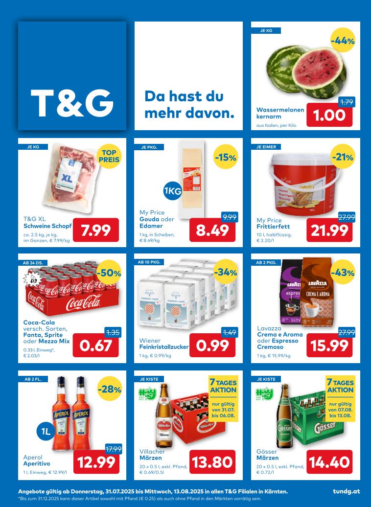 Prospekt von T&G