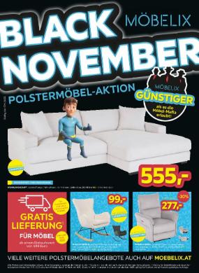 Titelbild des Prospekts von Möbelix Polstermöbel