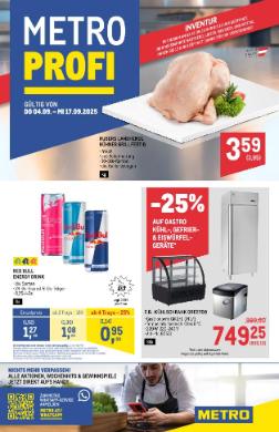 Titelbild des Prospekts von METRO PROFI