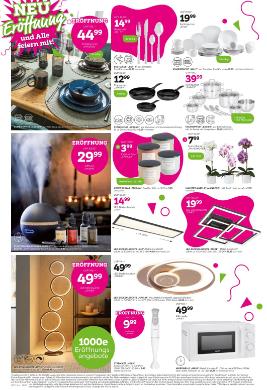 Titelbild des Prospekts von mömax Eröffnung