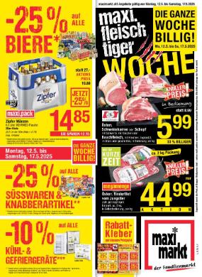 Titelbild des Prospekts von Maximarkt Linz / Haid