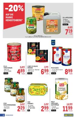 Titelbild des Prospekts von METRO PROFI