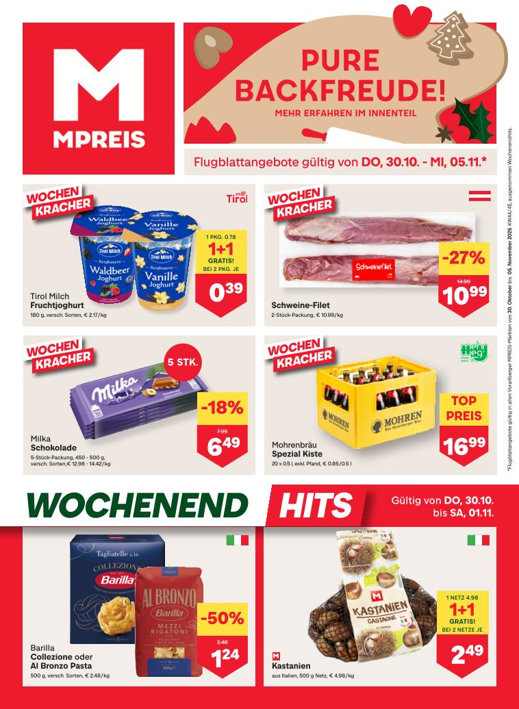 Prospekt von MPREIS